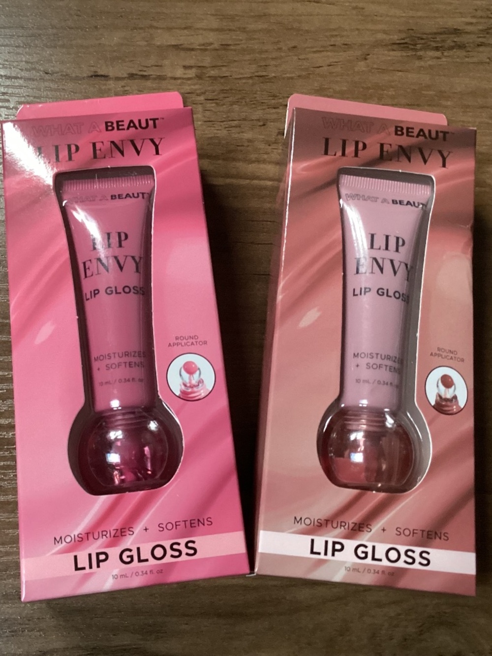 What a BEAUT LIP ENVY LIP Gloss Bundle 2-pack New